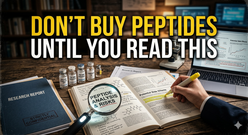 Don’t Buy Peptides Until You Read This