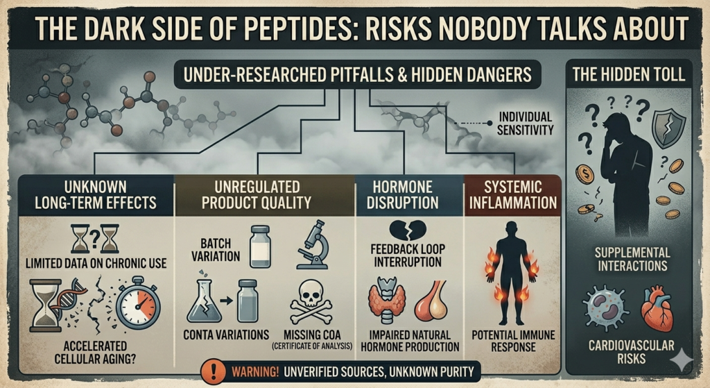 The Dark Side of Peptides