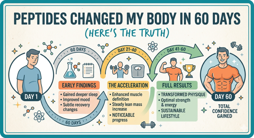 Peptides Changed My Body in 60 Days (Here’s the Truth)