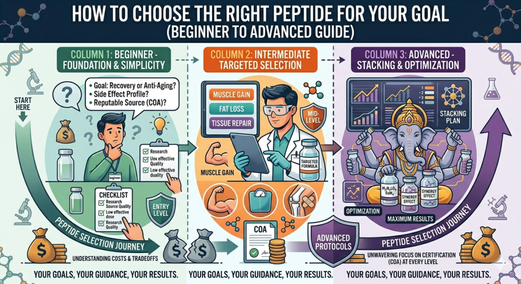 How to Choose the Right Peptide for Your Goal
